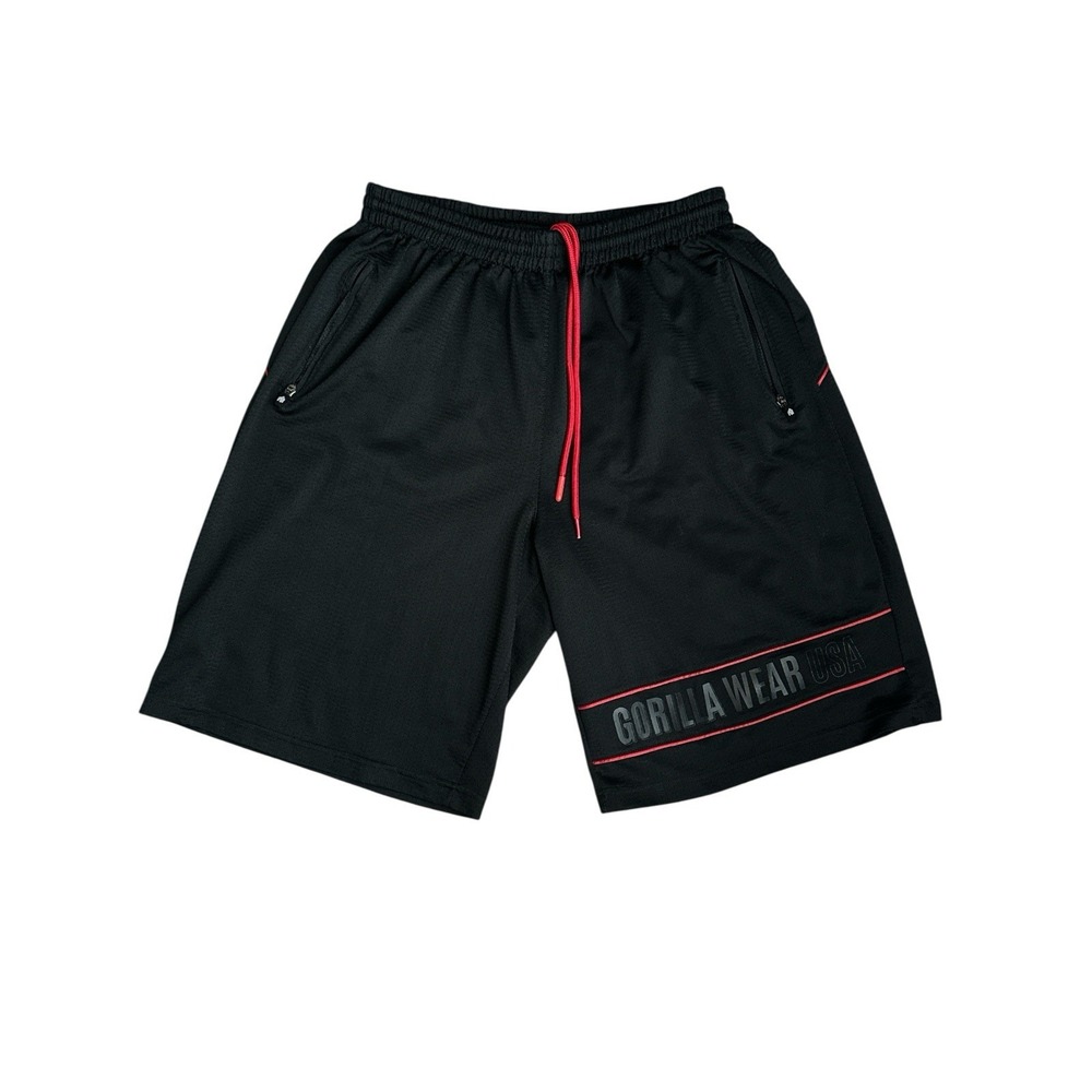 Gorilla Wear Branson Men's Drawstring Shorts With Two Zip Pockets Size 3XL